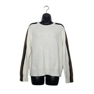 Sanctuary Knit Sweater Size Medium Striped Sleeves Cozy Fall